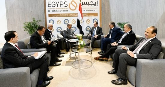 وزير البترول يستعرض خطط تنمية الكشف البترولى الجديد شمال صفا بخليج السويس 