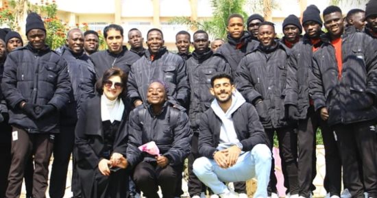 بعثة منتخب أوغندا للشباب تصل مقر إقامتها فى الإسماعيلية
