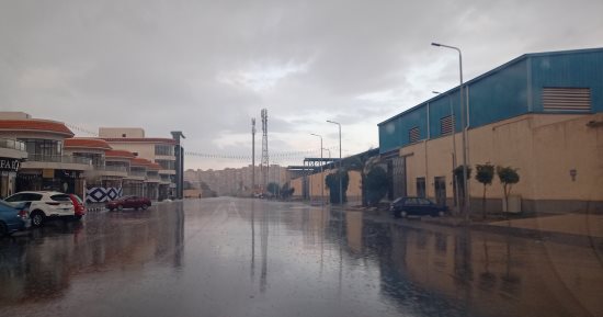 طقس بورسعيد الآن.. أمطار غزيرة وانخفاض شديد فى درجات الحرارة.. صور