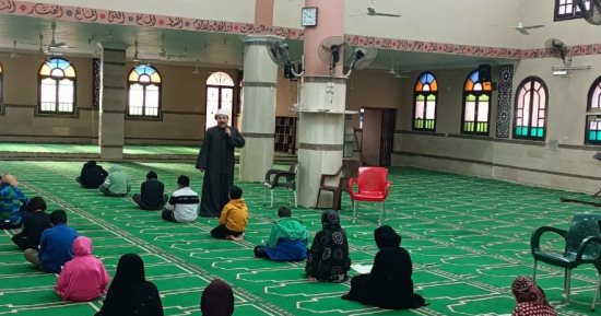 إقبال أطفال شمال سيناء على برنامج وزارة الأوقاف التثقيفى بالمساجد
