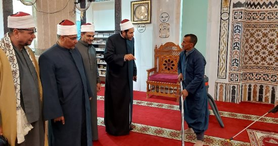 "أوقاف شمال سيناء" تطلق حملة نظافة وصيانة المساجد استعدادا لشهر رمضان 