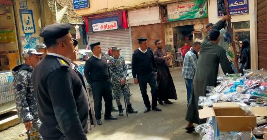مرافق الأقصر تحرر 157 محضرا ومخالفة متنوعة فى حملات.. صور