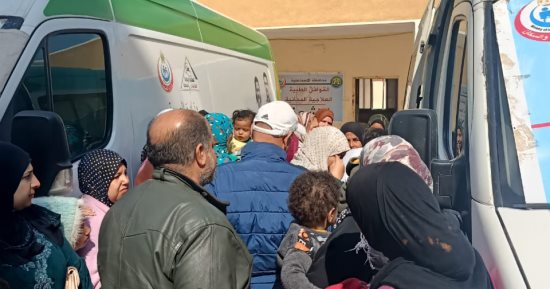 حياة كريمة.. قافلة أبو شحاتة المجانية بالإسماعيلية تستقبل 743 حالة فى أول أيامها