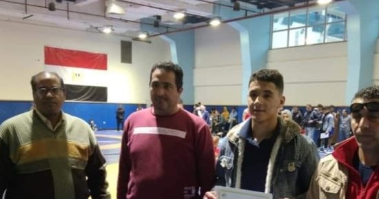 "تعليم دميـاط" تحصد المركزين الثالث والرابع في بطولة الجمهورية للمصارعة