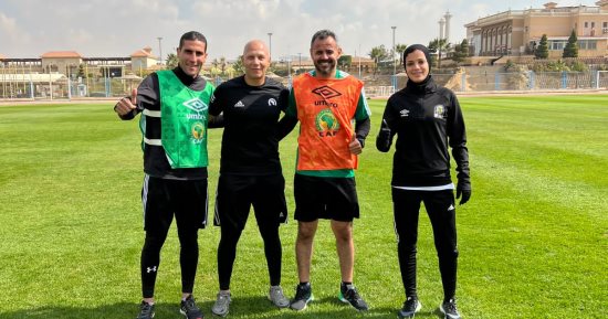 نجاح ثلاثى الحكام المصرى فى اختبارات اللياقة البدنية استعدادًا لأمم أفريقيا للشباب بمصر