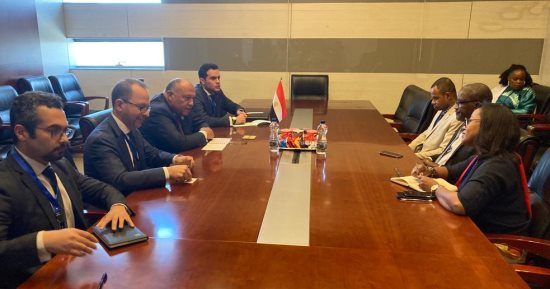 سامح شكرى يؤكد لنظيره بجزر القمر اهتمام مصر بتعزيز التعاون بمختلف المجالات