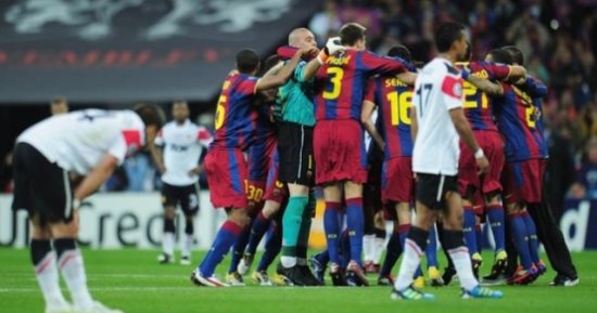 الدورى الأوروبى..  برشلونة ينتصر ضد مان يونايتد فى تاريخ المواجهات