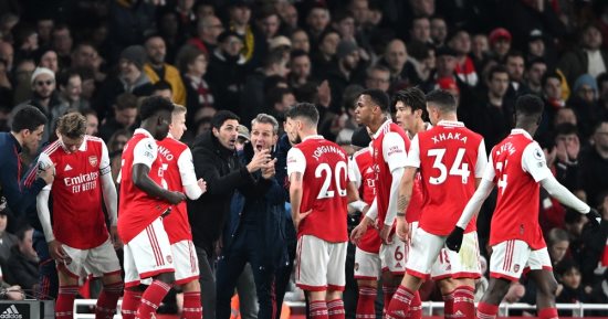 ترتيب الدورى الإنجليزى بعد ختام الجولة 31.. مان سيتي يهدد أرسنال