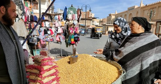 هنا محيط السيد البدوى قلعة بيع وصناعة الحمص والحلاوة فى الغربية.. صور