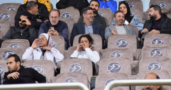 البرتغالى روى فيتوريا يشاهد مباراة زد والترسانة فى القسم الثانى