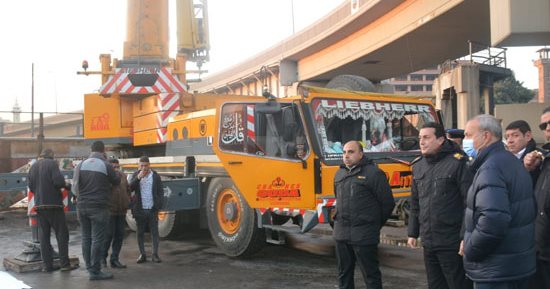 مسارات بديلة للطريق الزراعى لتجنب الزحام بعد سقوط كوبرى مشاة الثلاجة بشبرا 