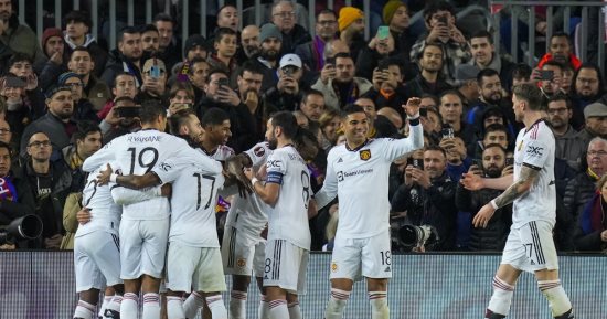 ملخص وأهداف مباراة برشلونة ضد مان يونايتد فى الدوري الأوروبي.. فيديو