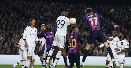 التعادل الإيجابى يحسم قمة برشلونة ضد مان يونايتد 2-2 فى الدورى الأوروبى
