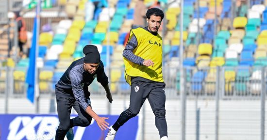 تفاصيل مران الزمالك الأخير استعداداً لمباراة المريخ السودانى × 10 صور