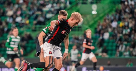 التعادل السلبي يحسم شوط سبورتنج لشبونة ضد ميتلاند فى الدوري الأوروبي
