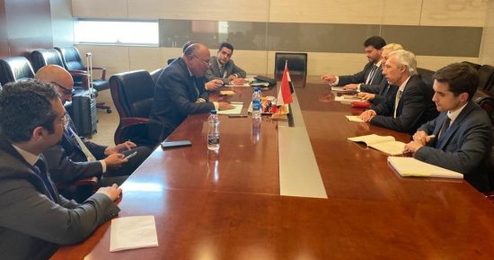 وزيرا خارجية مصر والبرتغال يتفقان على تكثيف آليات التشاور السياسى