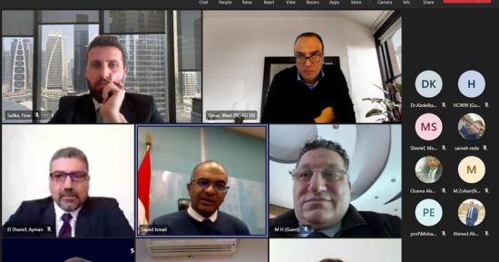 نائب وزير الإسكان يلتقى شركات القطاع الخاص المتخصصة بإدارة المياه بالأنظمة الذكية