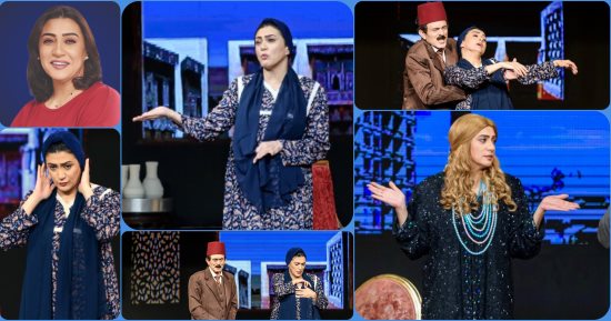 وفاء صادق تبدع فى تجسيد 3 شخصيات بـ"عيلة اتعمل لها بلوك".. صور 