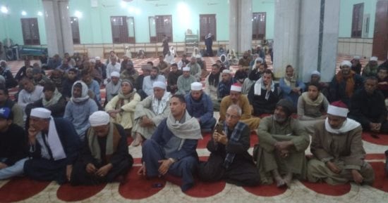 أوقاف الأقصر تواصل الاحتفال بذكرى الإسراء والمعراج فى مسجد ساحة الطيب بالقرنة