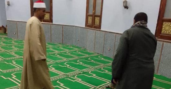 أوقاف الأقصر تجرى عمليات تعقيم وتجميل للمساجد استعدادا لشهر رمضان.. صور