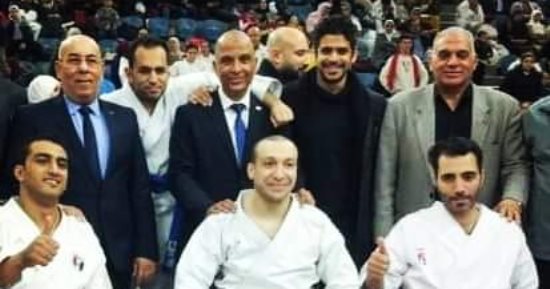 "شومان" بطل دمياط فى الكاراتيه من ذوى الهمم: انضمامى للمنتخب كان حلما.. صور