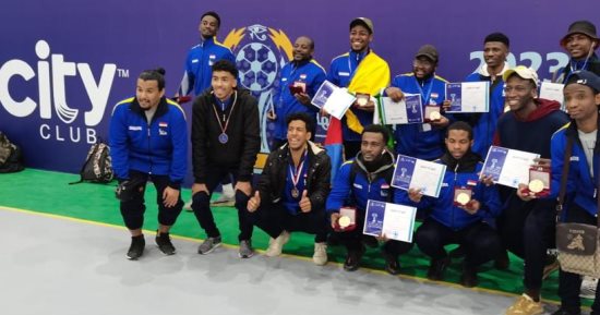 ملاعب سيتى كلوب بنها تستضيف مباريات البطولة الدولية الأولى لخماسيات كرة القدم للطلاب الوافدين