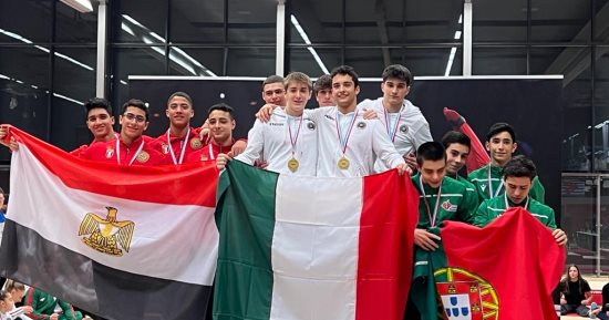 منتخب الجمباز الفنى للناشئين يحقق فضية بطولة لكسمبورج المفتوحة 