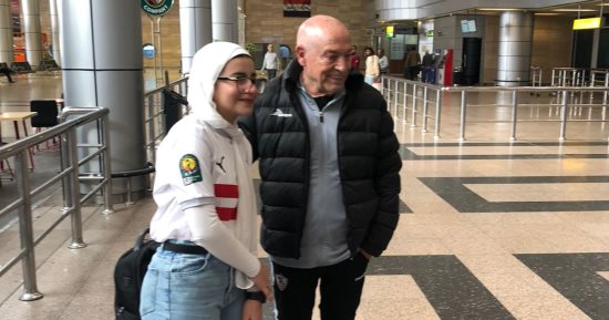 صور.. لحظة وصول بعثة الزمالك إلى القاهرة بعد تعادلها مع المريخ السودانى