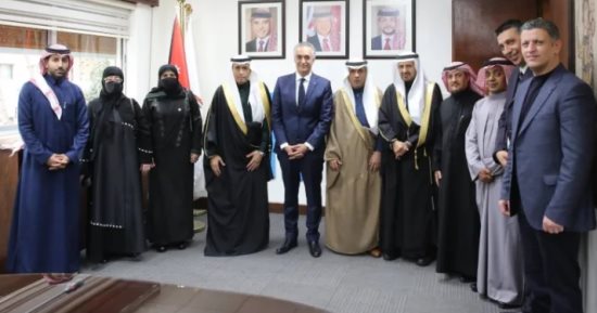 "الصداقة البرلمانية السعودية الأردنية" تلتقى وزيرى الأوقاف والسياحة فى الأردن