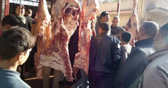 رئيس مدينة أشمون يفتتح منفذ "أهلاً رمضان" بسمادون