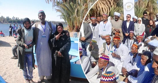 "قوارب نجاة" ترسم البسمة على أسرة الريس عبد الحميد.. الصياد الأسوانى يتسلم مركبا ومعدات صيد حديثة ضمن المبادرة الرئاسية.. ويؤكد: المهنة مصدر رزق لأسرتى وورثتها عن أبى.. ونشكر الرئيس على رعايته لنا.. صور