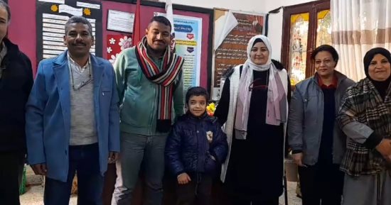 تكريم "كيفن" عبقري الرياضيات بنجع حمادي في قنا.. صور