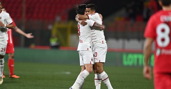 ميلان يتخطى مونزا بهدف فى الدوري الإيطالي.. فيديو