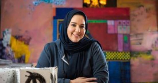 "النسبة الذهبية" 100 عمل فنى تقدمها التشكيلية مياسة السويدى