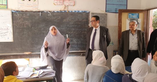 وكيل تعليم الغربية يتابع انتظام العملية التعليمية بمدارس المحافظة