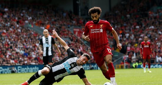 ليفربول وصلاح يقتربان من رقم تاريخي أمام نيوكاسل فى الدوري الإنجليزي 