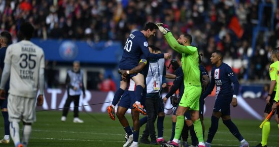 ملخص وأهداف مباراة باريس سان جيرمان أمام ليل فى الدوري الفرنسي