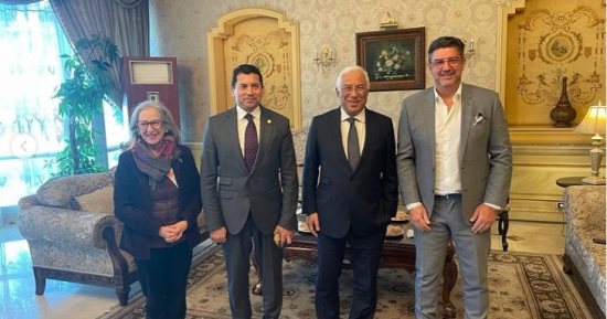 فيتوريا يكشف تفاصيل لقائه مع رئيس وزراء البرتغال بدعوة من وزير الرياضة.. صور