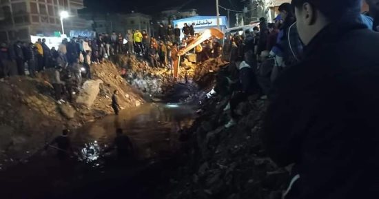 سقوط طفل فى مصرف داخل إحدى قرى دمياط وجهود مكثفة لانتشاله