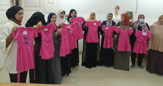 القوى العاملة تعلن اختتام دورة تدريبية على مهنة التفصيل فى الغربية