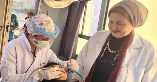 الكشف والعلاج مجانا.. القومى للبحوث يطلق قافلة طبية لمركز أطفيح بالجيزة