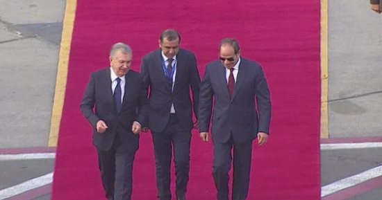 اليوم.. جلسة مباحثات بين الرئيس السيسى ورئيس أوزبكستان فى الاتحادية   