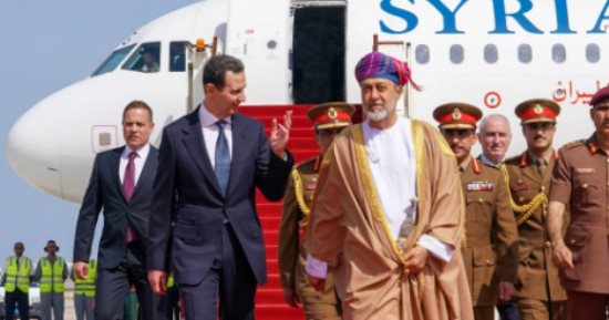 سلطان عمان يستقبل الرئيس السورى بشار الأسد فى زيارة عمل لمسقط.. صور