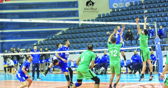 فوز الأهلي القطرى والوكرة والنصر وبنى ياس فى البطولة العربية للطائرة