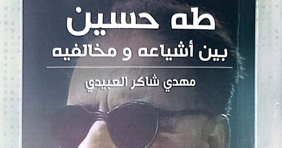 هيئة الكتاب تصدر "طه حسين.. بين أشياعه ومخالفيه" لـ مهدى شاكر العبيدى