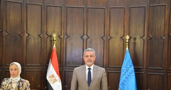 مجلس شئون التعليم والطلاب بجامعة الإسكندرية يناقش الخطة الزمنية للترم الثانى