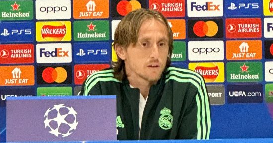 مودريتش: نسعى لتقديم أداء رائع ضد ليفربول.. وأتمنى الاستمرار مع ريال مدريد