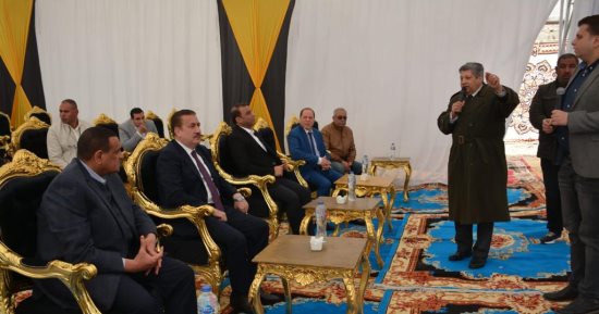 وزير التنمية المحلية يتفقد أعمال إنشاء مصنع تدوير القمامة بقويسنا.. صور