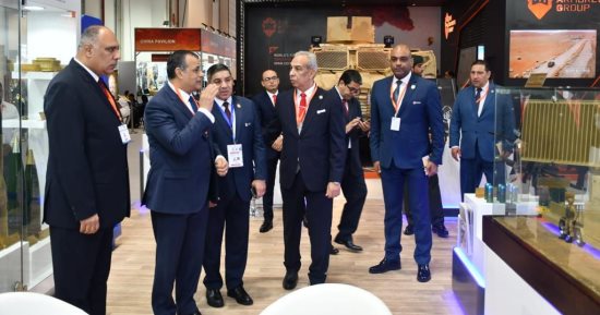 وزير الدولة للإنتاج الحربي يشارك في افتتاح معرض الدفاع الدولي IDEX 2023 بأبوظبي