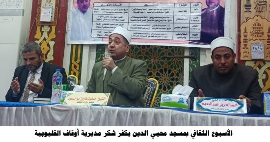 انطلاق فعاليات الأسبوع الثقافى بعشر محافظات تحت عنوان:"إتقان العمل".. صور